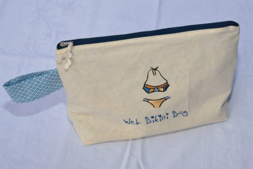 Wet Bikini Bag - beige