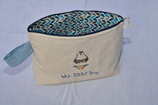 Wet Bikini Bag - beige