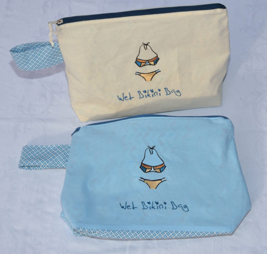 Wet Bikini Bag - beige